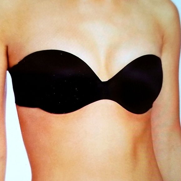 MAIDENFORM STRAPLESS LACE ACCENT NON SLIP STRIP BRA 36B - Picture 1 of 8